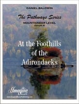 At the Foothills of the Adirondacks Concert Band sheet music cover